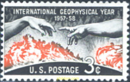 161676 MNH ESTADOS UNIDOS 1958 AÑO GEOFISICO INTERNACIONAL. - Unused Stamps