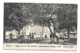 CPA Stekene - Hoeve Van M. Van Brussel Volksvertegenwoordiger (bovenkant Is Beschadigd) - Stekene