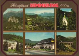 SEMMERING, MULTIPLE VIEWS, ARCHITECTURE, MOUNTAIN, FLAGS, BRIDGE, HOTEL, AUSTRIA - Semmering