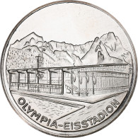 Allemagne, Jeton, Jeux Olympiques D'Hiver, 1936, Garmisch-Partenkirchen, Argent - Sonstige & Ohne Zuordnung