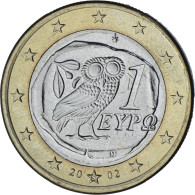 Grèce, Euro, 2002, Athènes, SUP, Bimétallique, KM:187 - Grecia
