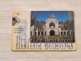 SINGAPORE-(147SIGB-0/a)-Singapore Art Museum-(97)(147SIGB-612190)($10)(1/1/1998)-used Card+1card Prepiad Free - Singapore