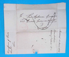 Lettre, Préphilatélie, Précurseurs XIX E Siècle, 1833, Canada, MONTREAL à Quaybec, 4 Scans - ...-1851 Préphilatélie