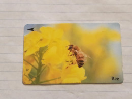 SINGAPORE-(40SIGC)-Bee On Flower-(101)(40SIGC-065387)($20)(1/1/1994)-used Card+1card Prepiad Free - Singapore