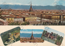 CARTOLINA  TORINO,PIEMONTE-PANORAMA-BASILICA DI SUPERGA-CULTURA,RELIGIONE,IMPERO ROMANO,BELLA ITALIA,VIAGGIATA 1971 - Churches