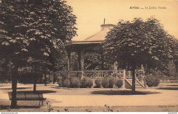 62 AVION LE JARDIN PUBLIC LE KIOSQUE A MUSIQUE - Avion