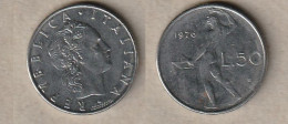 00499) Italien, 50 Lire 1976 - 50 Lire