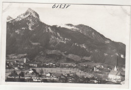 E1702) REUTTE Mit Gernspitze 2162m - Ausserfern  - Tirol - Kirche U. Häuser ALT - Reutte