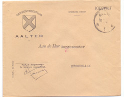 Omslag Enveloppe - Gemeentebestuur Aalter - Covers