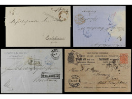 FINLANDIA. 1845-1930. Lot Of 8 Covers. - Sonstige & Ohne Zuordnung