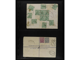 ESPAÑA. 1919-45. Lot Of 15 Covers With Indian Stamps Used In Nepal. - Andere & Zonder Classificatie
