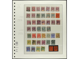 SIERRA LEONA. SIERRA LEONE. Collection In Album Pages From 1903 To 1935. Stamps And Complete Sets In Mint And Used Condi - Sonstige & Ohne Zuordnung