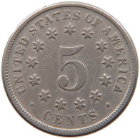 UNITED STATES OF AMERICA NICKEL 1870  #t024 0241 - 1866-83: Shield (Écusson)