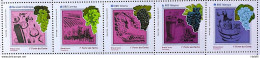 C 3974 Brazil Stamp Viticulture Drink Grape Wine 2020 Complete Series - Neufs