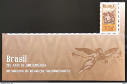 C 3913 Brazil Stamp Constitutionalist Revolution Of The Porto Portugal 2020 With Vignette - Neufs