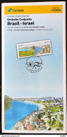 Brochure Brazil Edital 2020 11 Joint Emission Brazil Israel Tourism Diplomatic Relations Without Stamp - Lettres & Documents