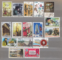 CUBA 2018 Topical Used(o) Stamps #34122 - Oblitérés