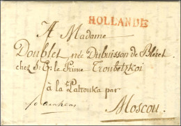 Lettre Avec Très Bon Texte Daté D'Utrecht Ce 15 Décembre 1809 Pour Madame Doublet Chez Le Prince De Troubetzkoi à La Pat - Army Postmarks (before 1900)