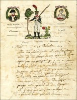 60 / NANTERRE Sur Lettre De Cantinière Datée De Rueil Le 17 Décembre 1812 Pour Issoire. - TB / SUP. - R. - Marques D'armée (avant 1900)