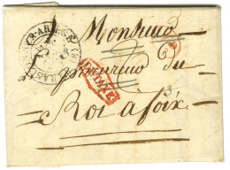 Càd T 13 TARASCON SUR ARIEGE (8) Sur Lettre Avec Texte Daté Du 30 Janvier 1832 Adressée Au Procureur Du Roi à Foy. Au Re - Civil Frank Covers