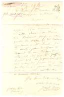 Lettre Avec Texte D'un Prisonnier Au Fort De L'Est Daté Du 12 Août 1848 Pour Paris. - TB. - 1801-1848: Vorläufer XIX