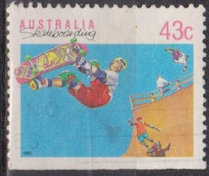 Skate Board, Planche à Roulettes - AUSTRALIE - Sports Et Loisirs - N° 1181a - Carnet - 1990 - Gebruikt