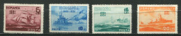 Roumanie ** N° 418 à 421 - Cinquantenaire De La Marine - Unused Stamps