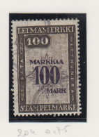 Finland Fiskale Zegel Cat. Barefoot Documentary 204 - Revenue Stamps