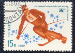 Noyta - CCCP- USSR - C1/57 - 1980 - (°)used - Michel 4918 - Olympische Winterspelen - Usati