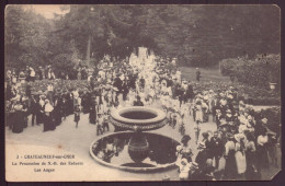 CHATEAUNEUF SUR CHER LA PROCESSION DE NOTRE DAME DES ENFANTS LES ANGES PLIURE COIN - Lieux Saints