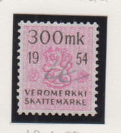 Finland Fiskale Zegel Cat. Barefoot Veromerkki/Income Tax 49    Jaar 1954 - Revenue Stamps