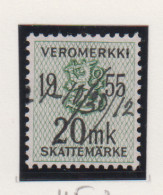 Finland Fiskale Zegel Cat. Barefoot Veromerkki/Income Tax 45    Jaar 1955 - Revenue Stamps