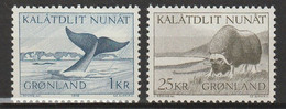 GROENLAND - N°62/3 ** (1969) Faune - Nuovi