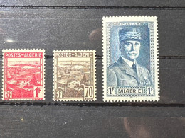 1941. Lot  3 Timbres Algérie.  MNH - Other & Unclassified