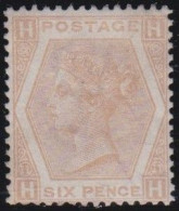 Great Britain        .   Y&T    .   47   (2 Scans)  .  1872-73    .    *   .     Mint-hinged - Unused Stamps