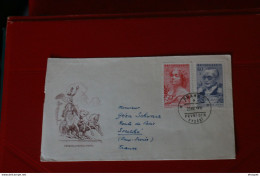 PRAGUE 23 AOUT 1960. LETTRE AYANT CIRCULEE - Lettres & Documents