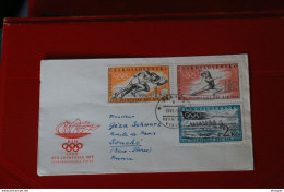 PRAGUE 15 JUIN 1960 FDC JO ROME - Sommer 1960: Rom