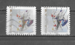 VARIETEE DE COULEUR AUTOADHESIF N° 381 ( Clair / Foncé)  OBLITERE - Used Stamps