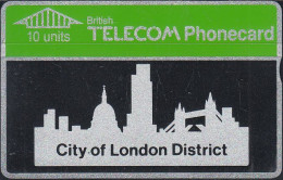 UK British Telecom Phonecard - L&G Bti 0004 - 10 Units - City Of London District - 123A - Mint - BT Interne Uitgaven