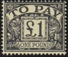 Great Britain        .   Y&T    .   Taxe  65  (2 Scans)     .   **     .     MNH - Taxe