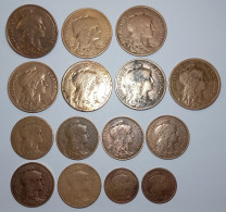 France, Daniel-Dupuis, 1898-1920 (15 Monnaies) - Andere & Zonder Classificatie