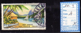 POLYNESIE - Oblitéré - PA  N° 9 - Used Stamps