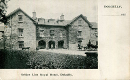 GWYNEDD - DOLGELLY - GOLDEN LION ROYAL HOTEL  Gwy661 - Merionethshire