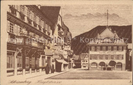 41791529 Schramberg Hauptstrasse Hotel Mohren Zeichnung Kuenstlerkarte Schramber - Schramberg