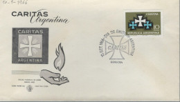 BUENOS AIRES 1966 Caritas Argentina - FDC