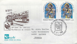 BUENOS AIRES 1988 50° Anniversaire Du Cercle Philatélique De Liniers Philatélie Association Timbre - FDC