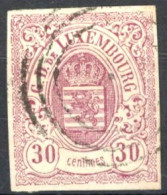 [O SUP] N° 9, 30c Violet - Signé Demuth - Cote: 300€ - 1859-1880 Armoiries