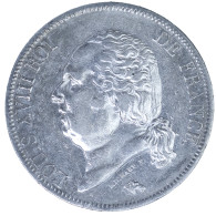 Louis XVIII-5 Francs 1824 Lille - 5 Francs