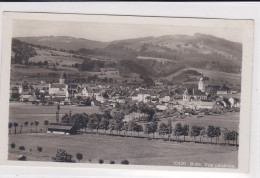 Bulle, Vue Générale Prise De Palud.. Carte-photo 9 X 14 - Bulle