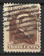 NEWFOUNDLAND....QUEEN VICTORIA...(1837-01.)...." 1887..".....3c........SG52....CREASED.......USED.. - 1865-1902